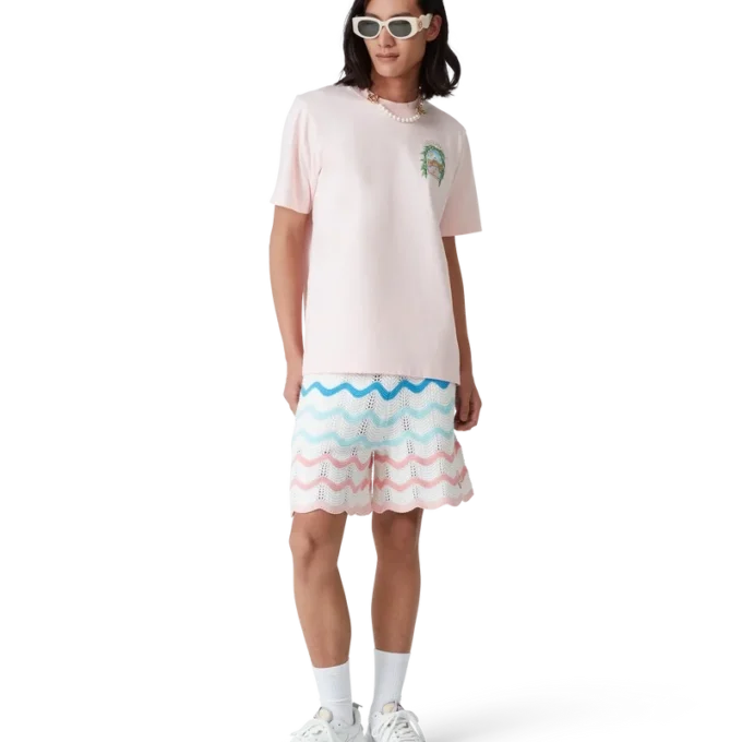 Tricou cu mânecă scurtă L’arche De Tennis Tricou cu mânecă scurtă L’arche De Tennis