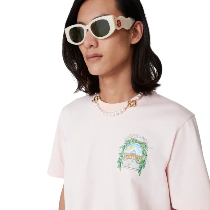 Tricou cu mânecă scurtă L’arche De Tennis Tricou cu mânecă scurtă L’arche De Tennis