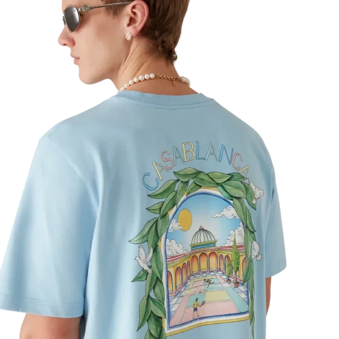 Tricou cu mânecă scurtă L’arche De Tennis Tricou cu mânecă scurtă L’arche De Tennis