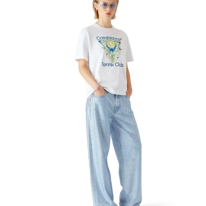 Tricou cu mânecă scurtă Tennis Club Icon