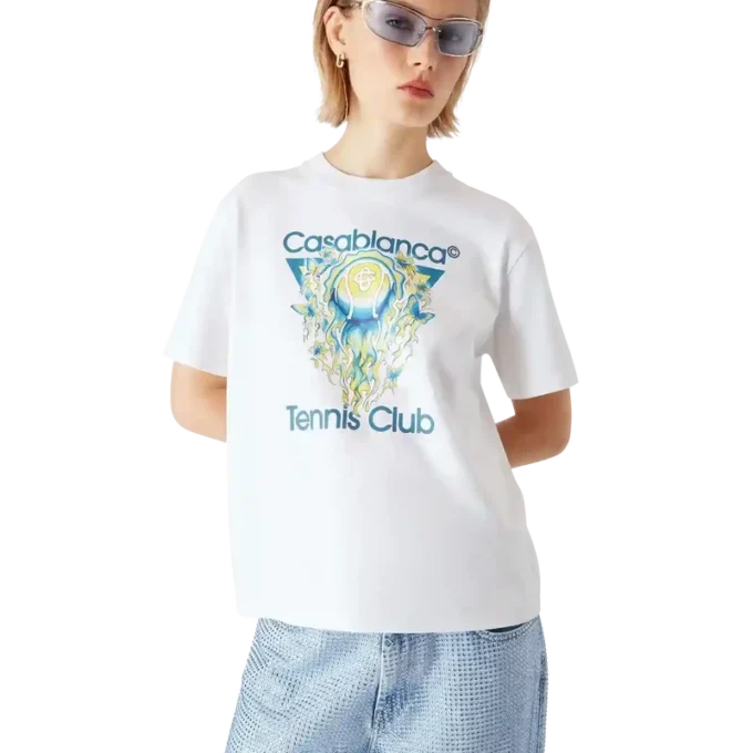 Tricou cu mânecă scurtă Tennis Club Icon