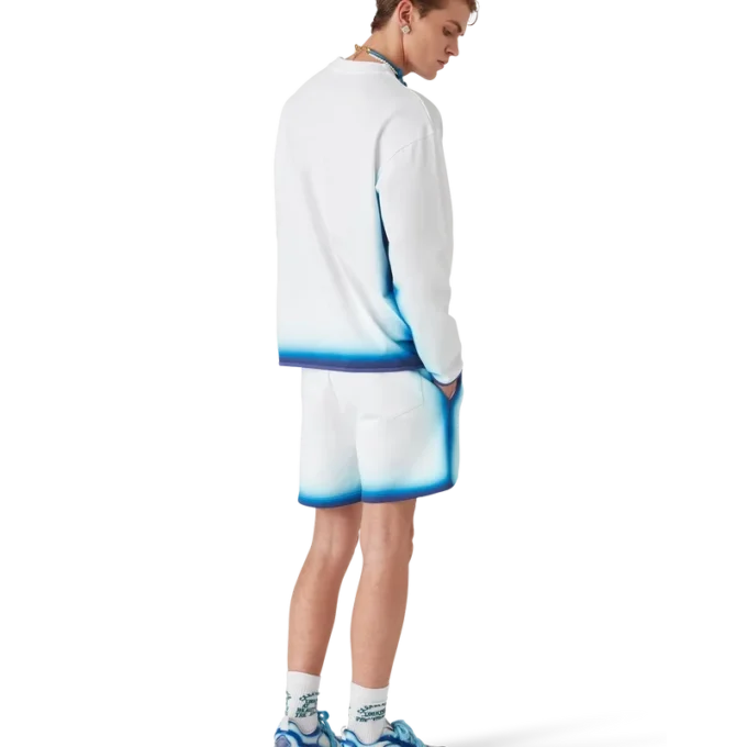 Tricou cu mâneci lungi Blue Fade