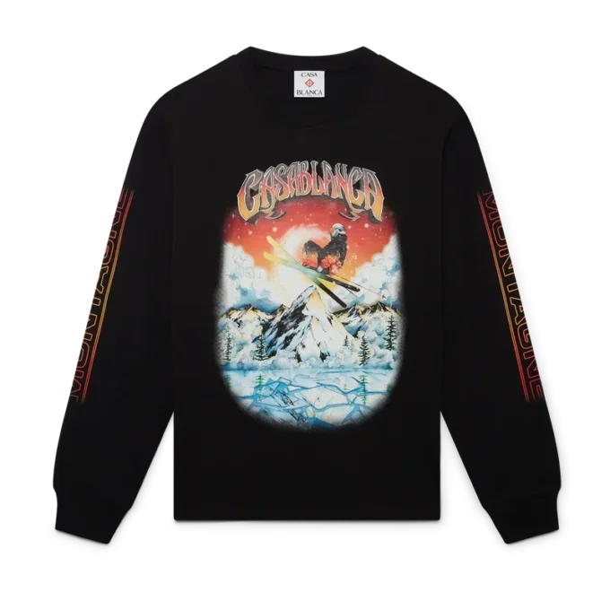 Tricou cu mâneci lungi Ski