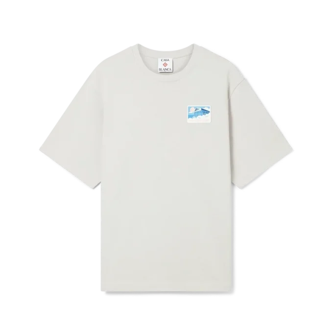 Tricou cu mâneci scurte Greek Temple