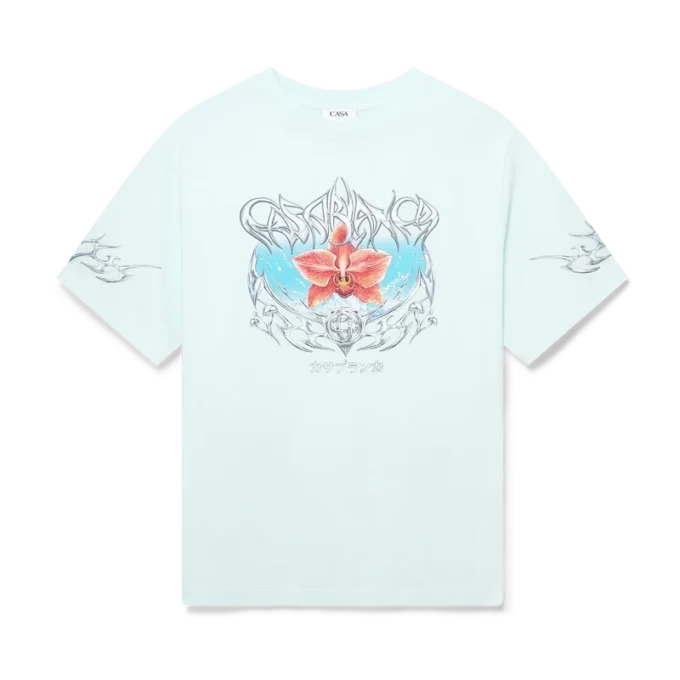 Tricou cu mâneci scurte și croi oversized Blades Tricou cu mâneci scurte și croi oversized Blades