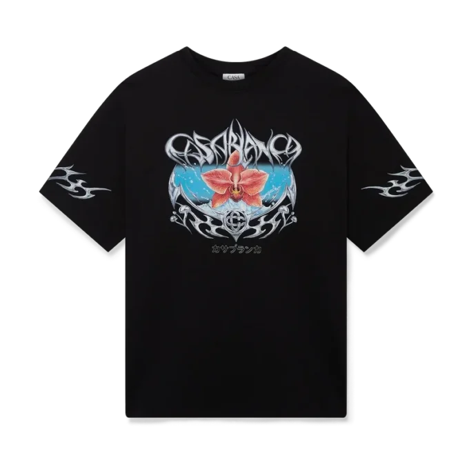 Tricou cu mâneci scurte și croi oversized Blades Tricou cu mâneci scurte și croi oversized Blades