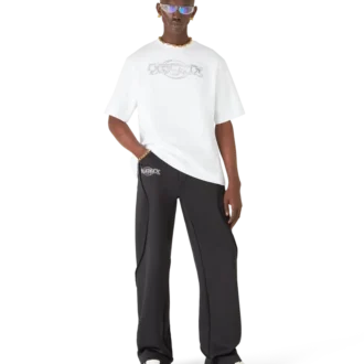 Tricou cu mâneci scurte și croi oversized Casablanca Chrome