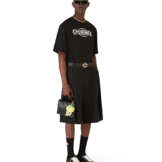 Tricou cu mâneci scurte și croi oversized Casablanca Chrome