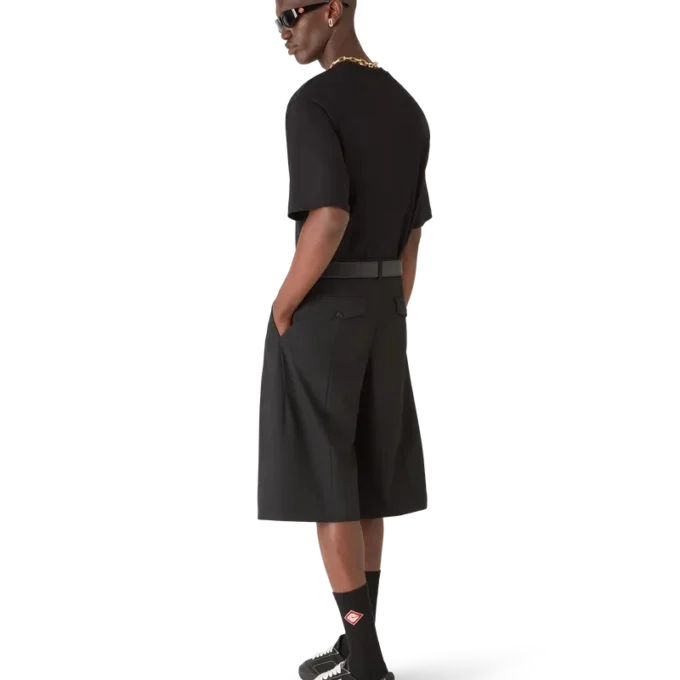 Tricou cu mâneci scurte și croi oversized Casablanca Chrome