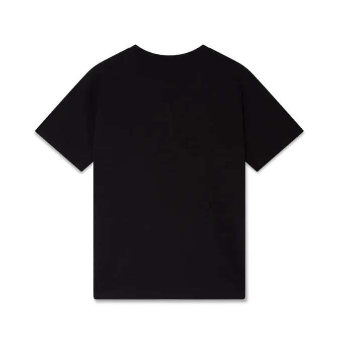 Tricou cu mâneci scurte și logo ciupercă realizat cu aerograf