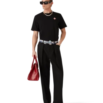 Tricou cu mâneci scurte și logo Diamond