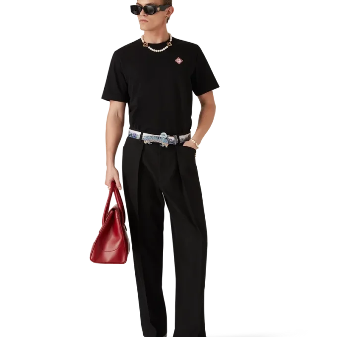 Tricou cu mâneci scurte și logo Diamond Tricou cu mâneci scurte și logo Diamond