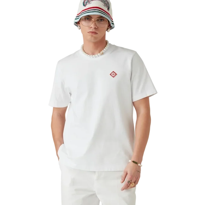 Tricou cu mâneci scurte și logo Diamond Tricou cu mâneci scurte și logo Diamond