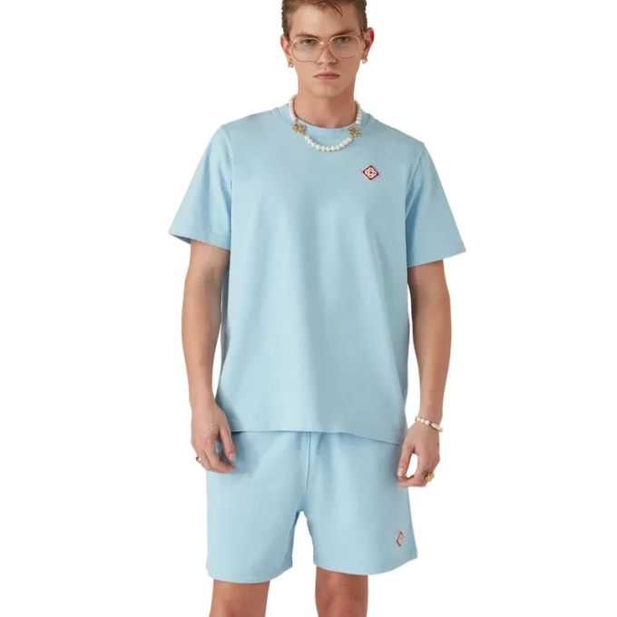 Tricou cu mâneci scurte și logo Diamond Tricou cu mâneci scurte și logo Diamond