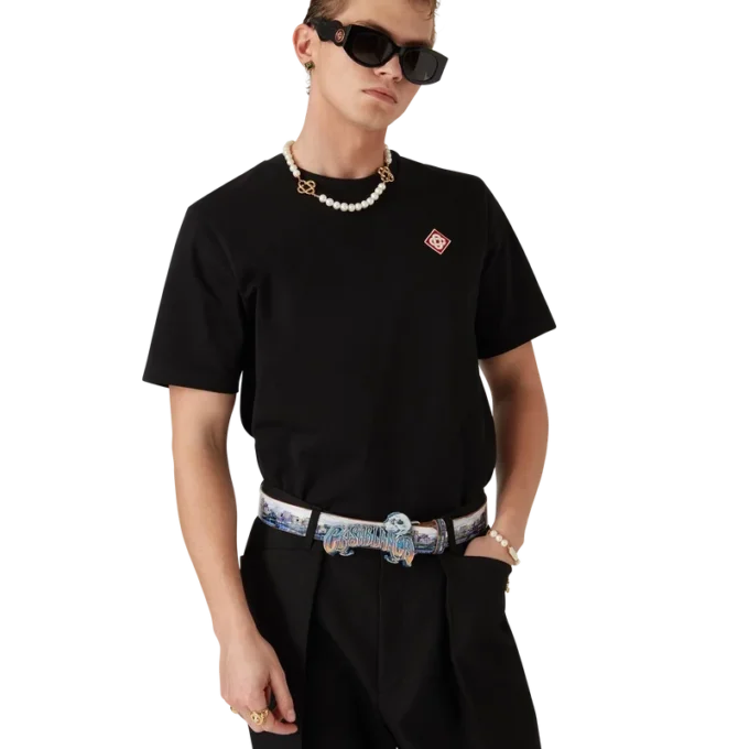 Tricou cu mâneci scurte și logo Diamond Tricou cu mâneci scurte și logo Diamond