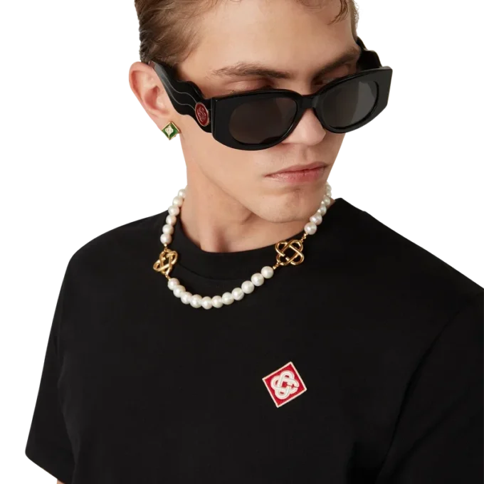 Tricou cu mâneci scurte și logo Diamond Tricou cu mâneci scurte și logo Diamond