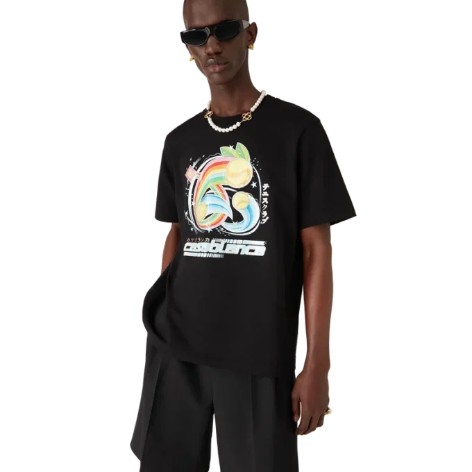 Tricou cu mâneci scurte Manga Tennis Ball