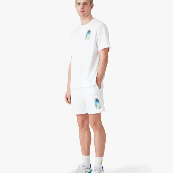 Tricou cu mâneci scurte White Arches