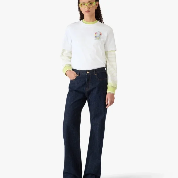 Tricou cu mâneci scurte White Graffiti