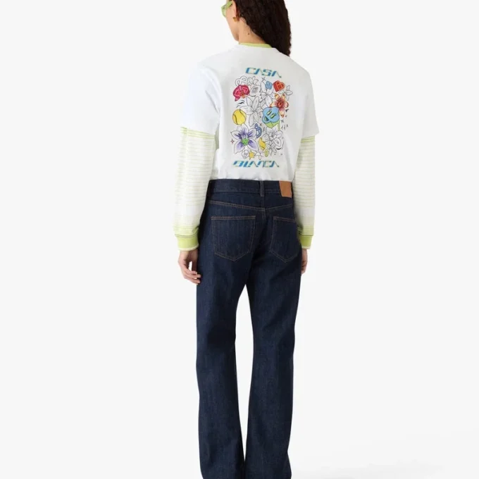 Tricou cu mâneci scurte White Graffiti