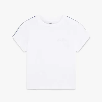 Tricou cu mâneci scurte White Laurel
