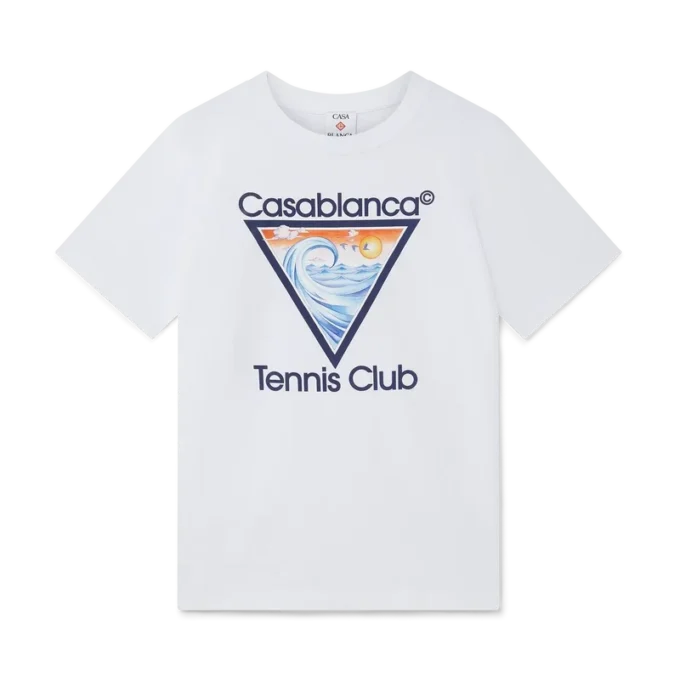 Tricou cu simbolul clubului de tenis