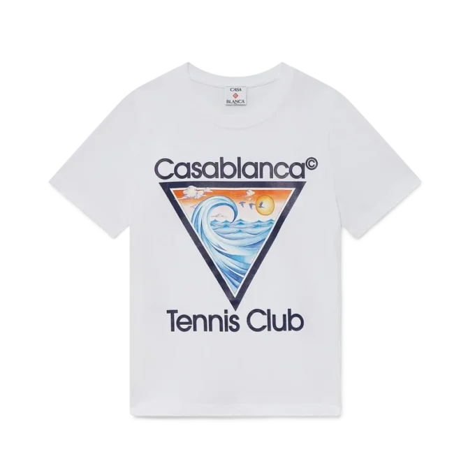 Tricou cu simbolul clubului de tenis