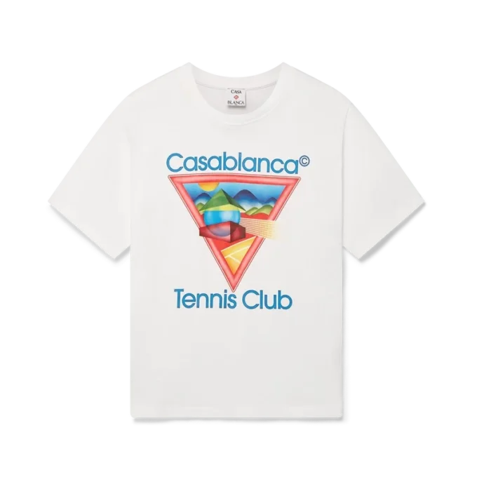 Tricou cu simbolul clubului de tenis