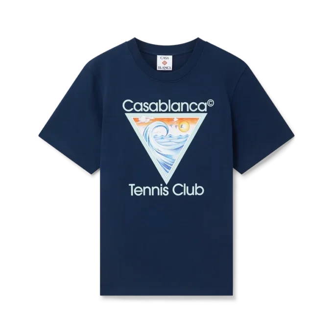 Tricou cu simbolul clubului de tenis Tricou cu simbolul clubului de tenis