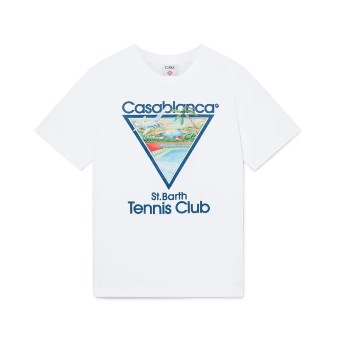 Tricou cu simbolul clubului de tenis Tricou cu simbolul clubului de tenis