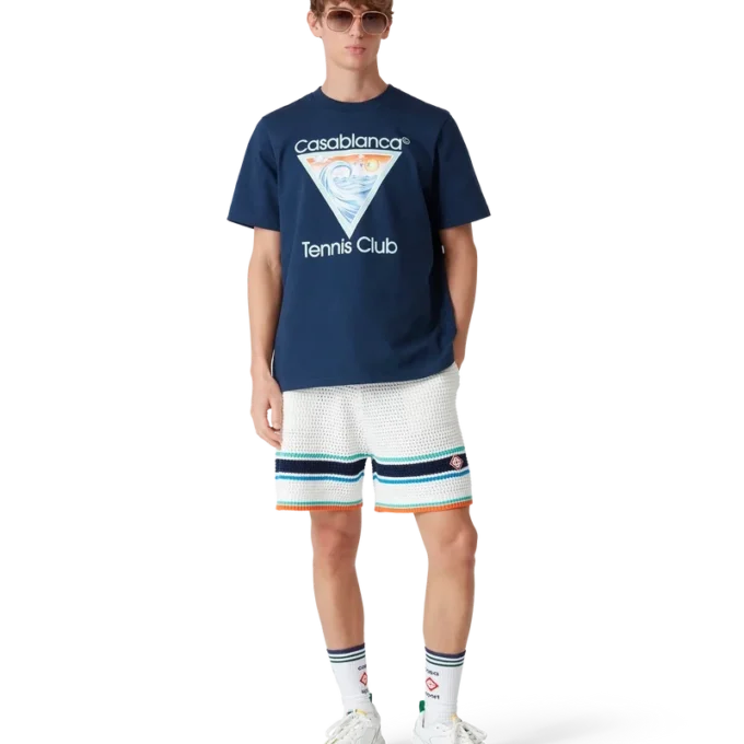 Tricou cu simbolul clubului de tenis Tricou cu simbolul clubului de tenis