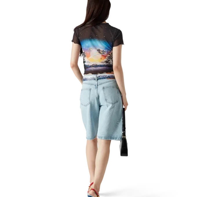 Tricou din plasă La Pramonition Tricou din plasă La Pramonition