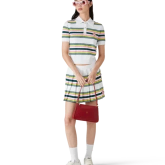 Tricou polo cu dungi