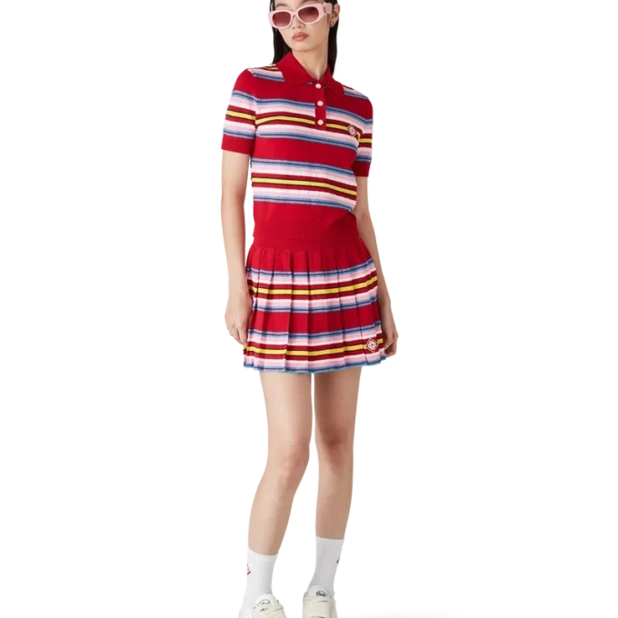 Tricou polo cu dungi Tricou polo cu dungi