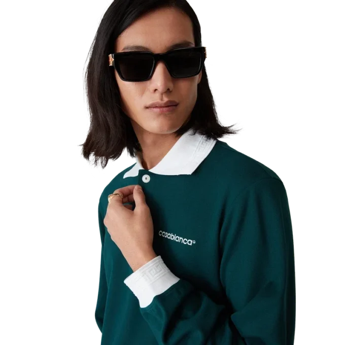 Tricou polo cu mâneci lungi Tricou polo cu mâneci lungi