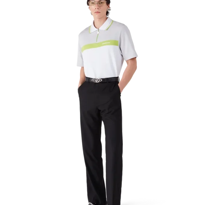 Tricou polo cu mâneci scurte, gri Tricou polo cu mâneci scurte, gri