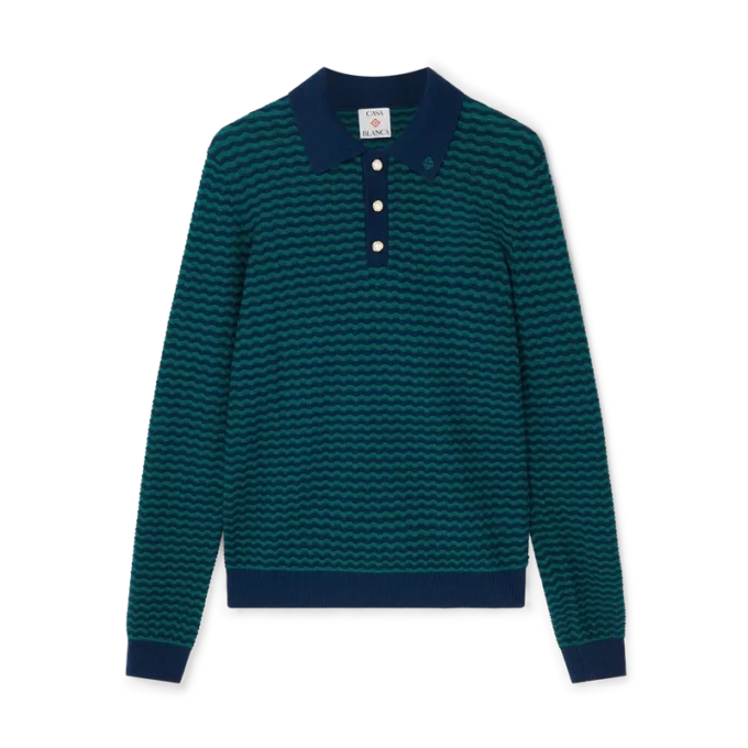 Tricou polo Mini Wave