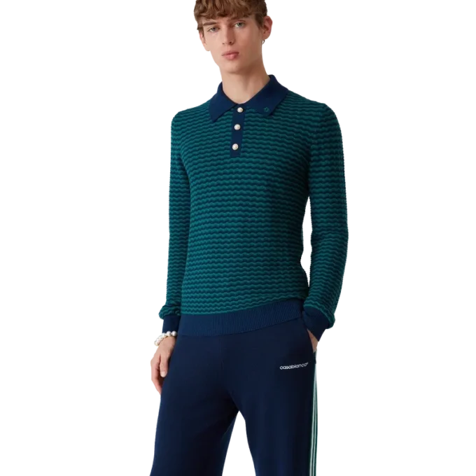 Tricou polo Mini Wave