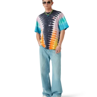 Tricou Tie Dye cu gradient