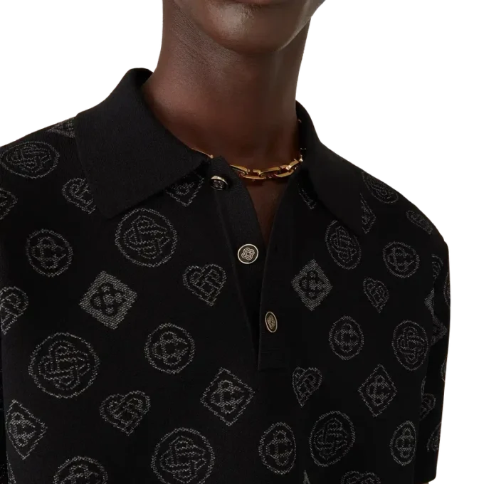 Tricouri polo Jacquard Monogram