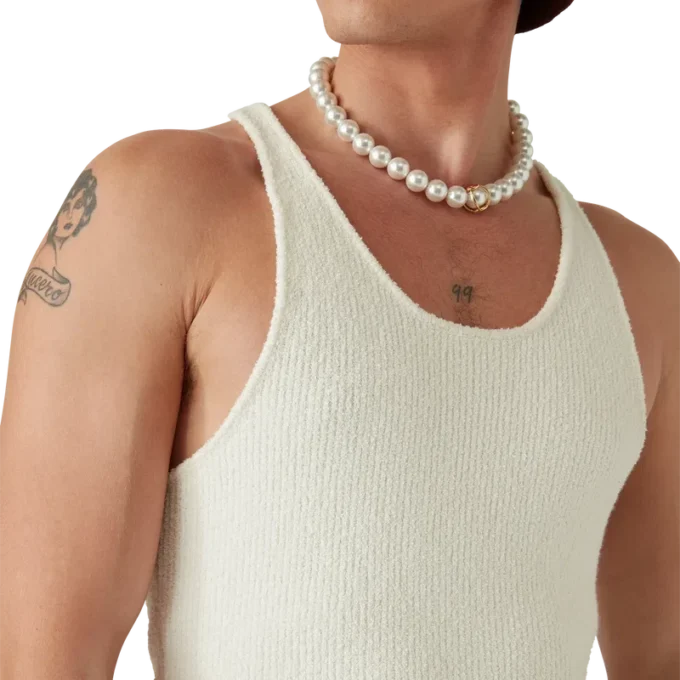 Vestă cu nervuri Boucle Vestă cu nervuri Boucle