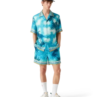 Vizieră din material textil cu monogramă